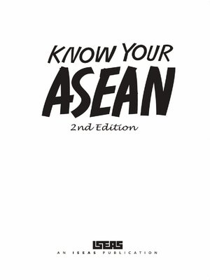 cover image of Know your ASEAN